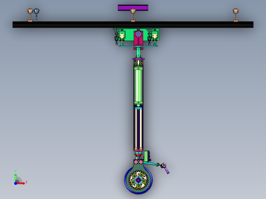 数控伺服智能拧紧轮胎机前视缩略图