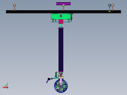 数控伺服智能拧紧轮胎机后视缩略图
