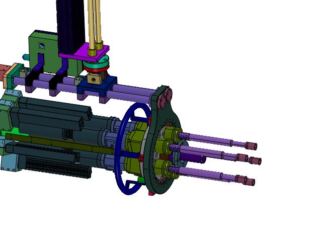 数控伺服智能拧紧轮胎机