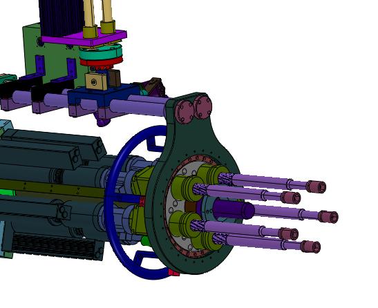 数控伺服智能拧紧轮胎机