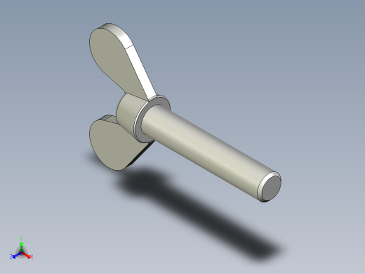 带耳螺钉-DIN_316_Wing_screws_8x1.25x40-36-12.5_39_2.8_20_8.stp正等轴测缩略图