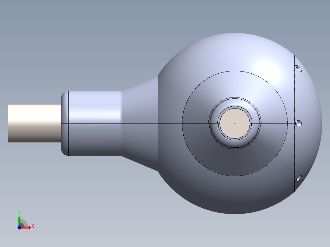 汽车差速器三维设计模型1045997==30前视图