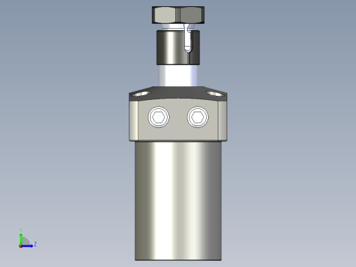 KOSMEKLHS0400-GR-Y30多系列多零件图纸模型左视缩略图