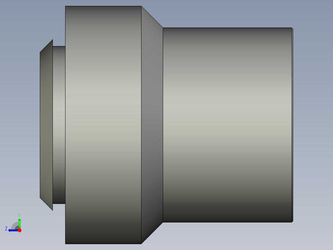 卡套式工业通用硬管接头3_tu-s右视图