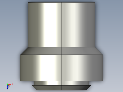 卡套式工业通用硬管接头3_tu-s俯视缩略图