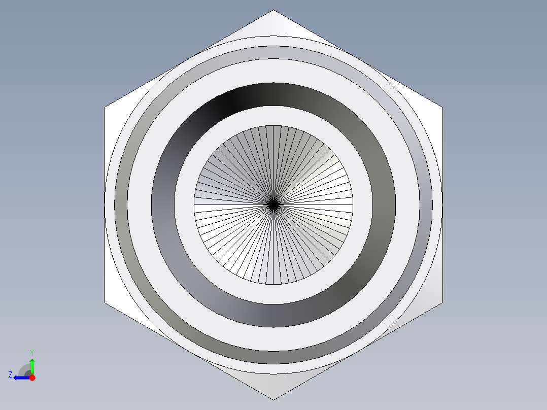 卡套式工业通用硬管接头EO_Blanking_plug_for_tube_ends_ROV10LCFX右视图