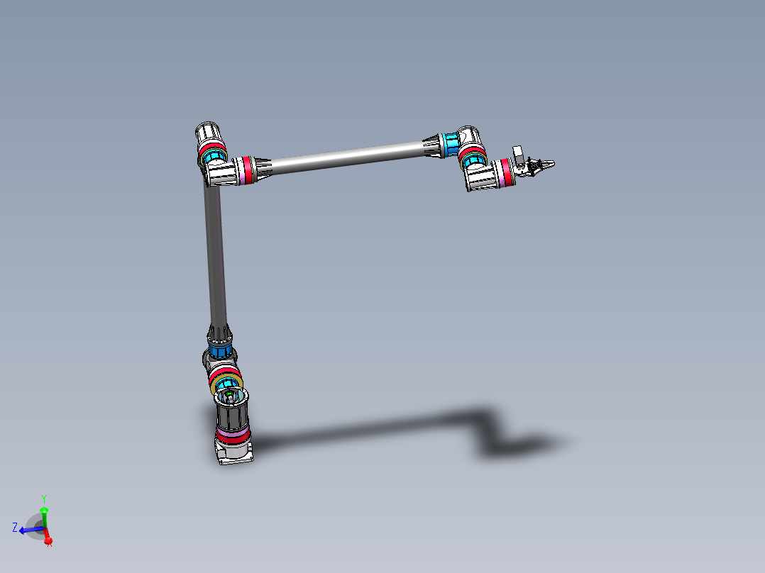 模块化六轴轻型机械臂（三维）1089178==300