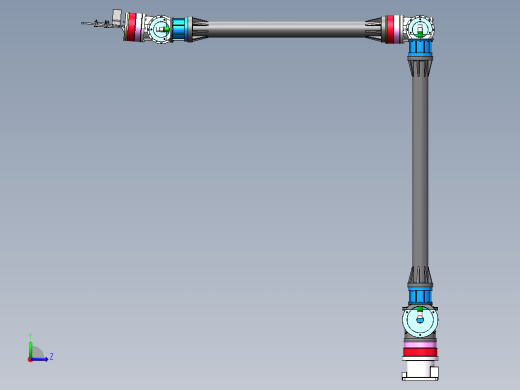 模块化六轴轻型机械臂（三维）1089178==300左视缩略图