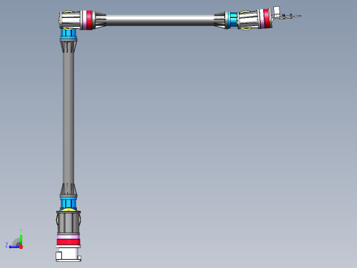 模块化六轴轻型机械臂（三维）1089178==300右视缩略图