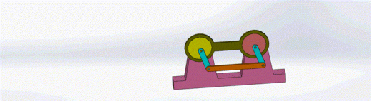 双偏心双平行四杆机构缩略图