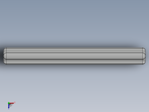 乐高机械组车桥-32073 White Technic Axle 5俯视缩略图