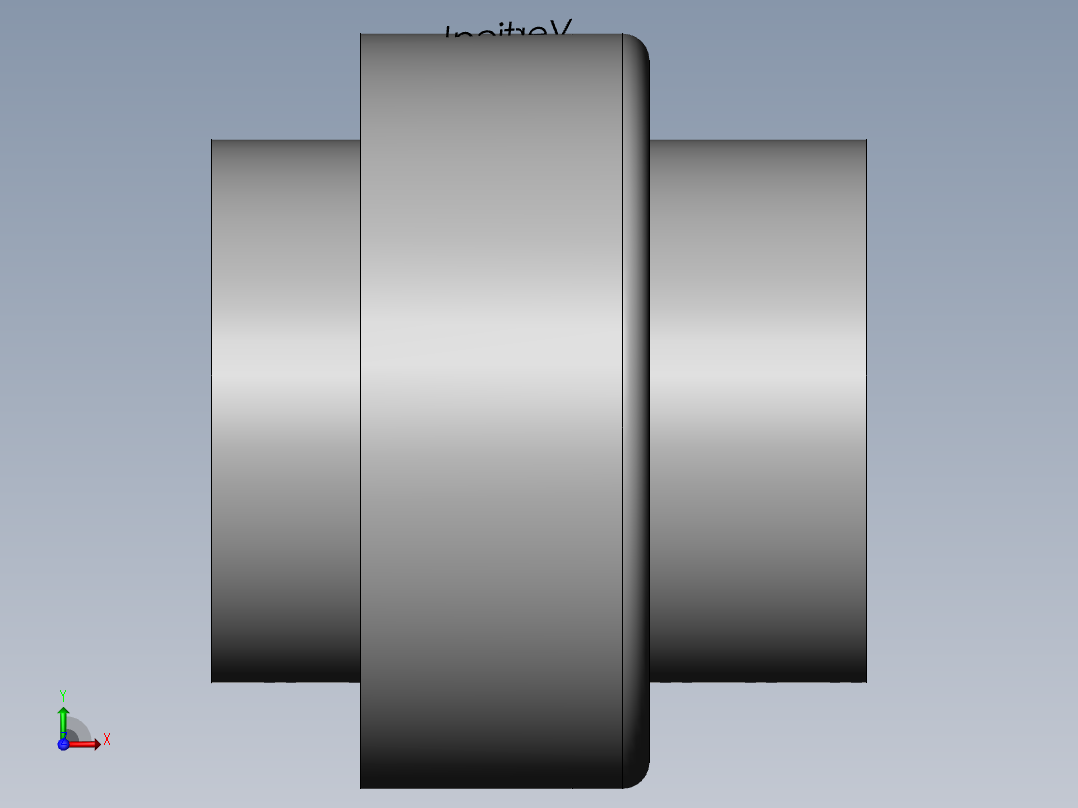 PVC公制管件-50 WALL PVC PIPE FITTING左视图