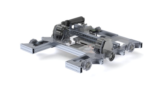 1690 Off-Season全向轮传动底盘3D模型图纸 Solidworks设计缩略图