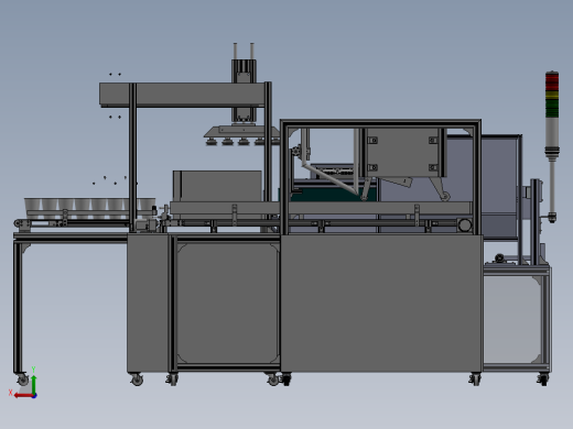 全自动水杯包装机后视缩略图
