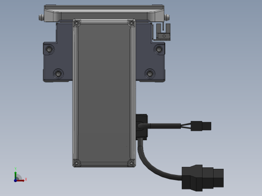 电动滑台模组SDH120下连模组（配台达400W电机）前视缩略图