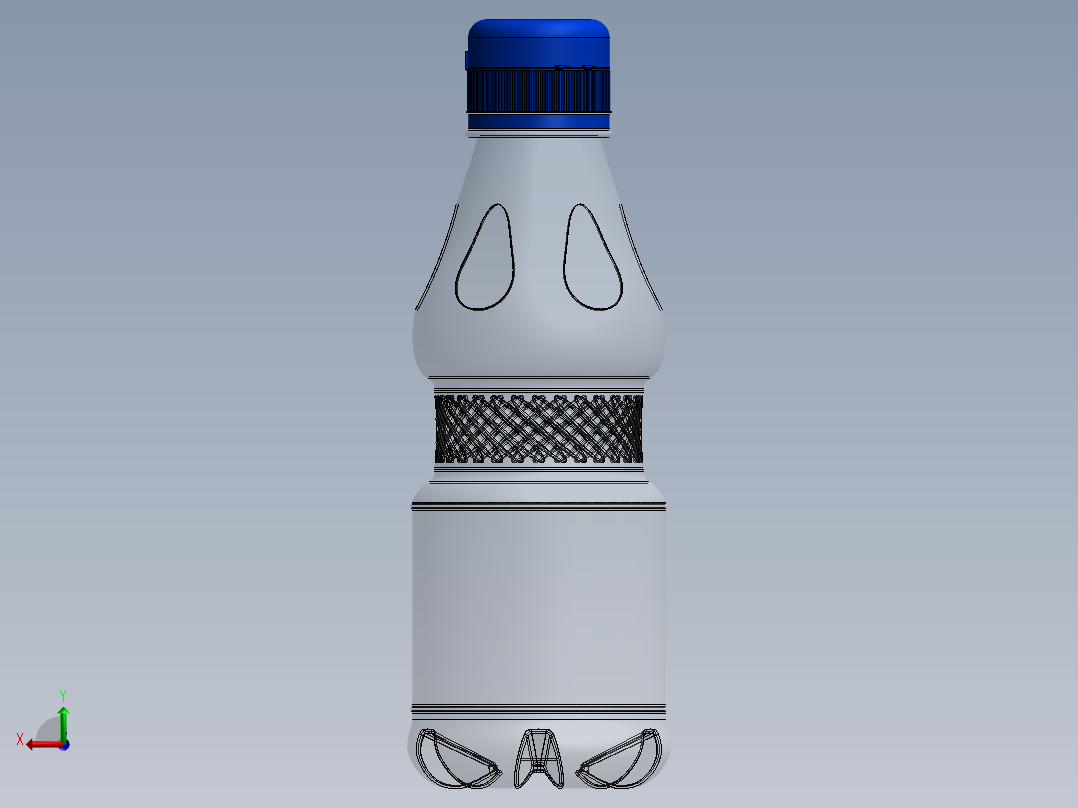 瓶盖、盖子后视图