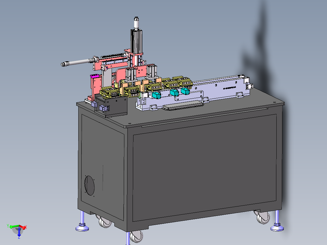 一种治具翻转机sw18可编辑