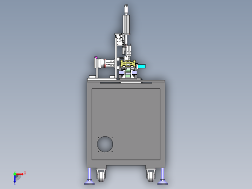 一种治具翻转机sw18可编辑俯视缩略图