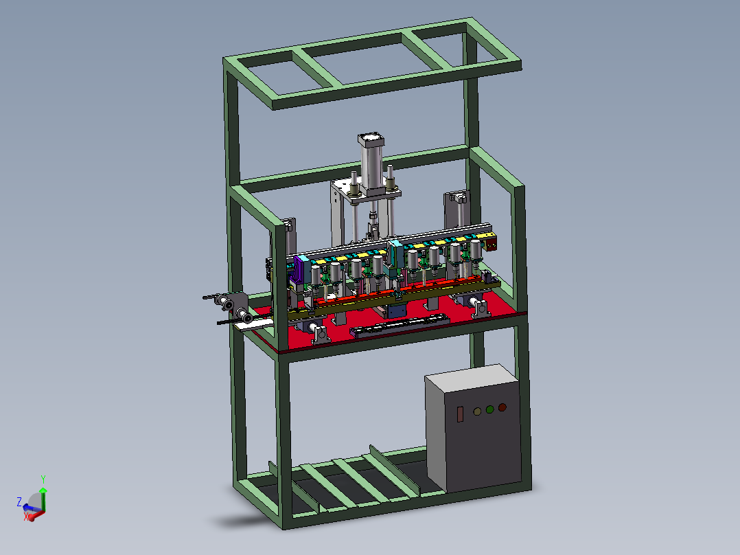 汽车密封条自动打孔裁断一体机sw18可编辑