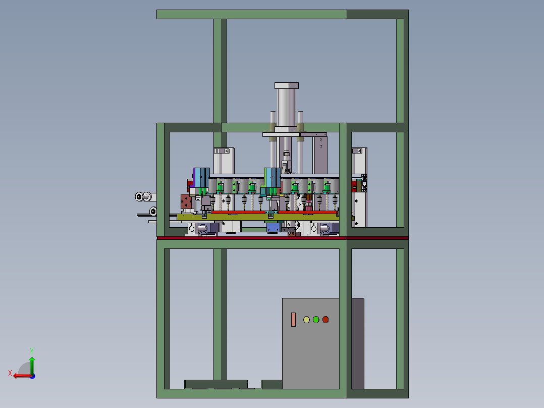 汽车密封条自动打孔裁断一体机sw18可编辑后视图