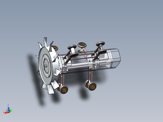 管道清污机器人sw16可编辑