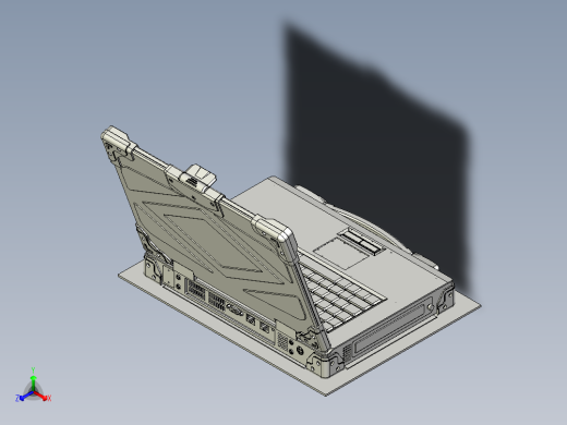 加固笔记本正等轴测缩略图