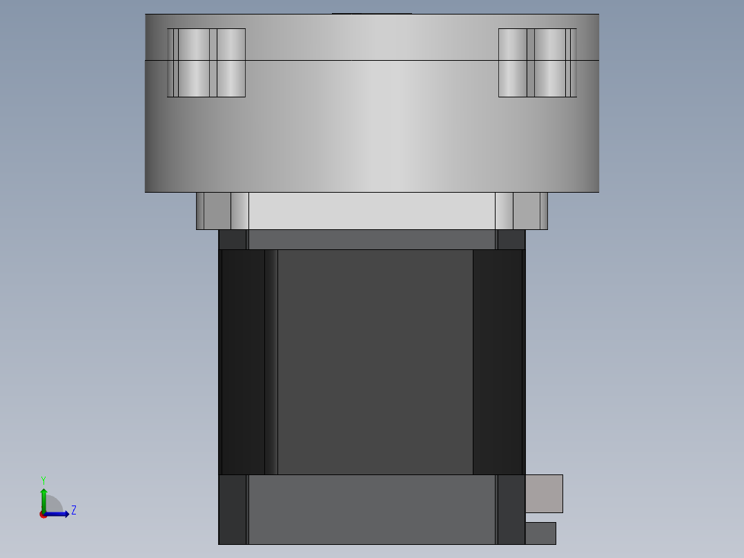 摆线减速器、摆线针轮减速器、减速器(39)左视图