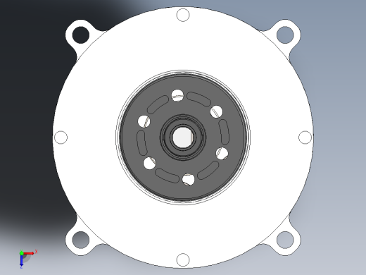 摆线减速器、摆线针轮减速器、减速器(39)俯视缩略图