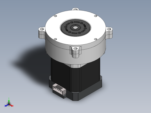 摆线减速器、摆线针轮减速器、减速器(39)正等轴测缩略图