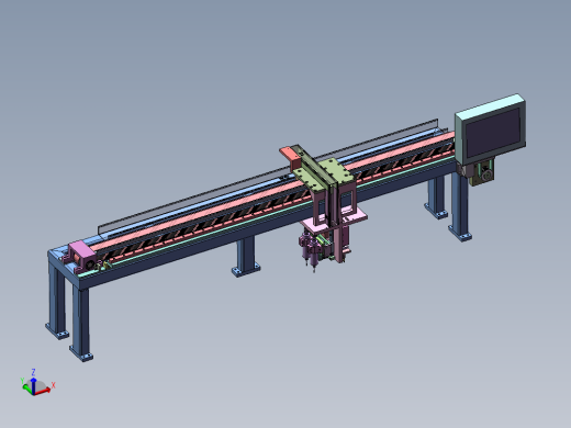 XG-6610 光伏支架自动钻孔机