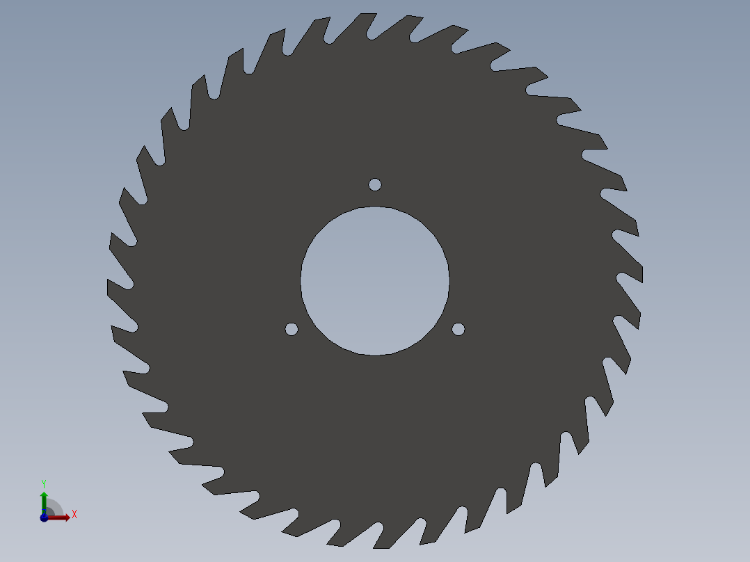 萨拉菲德锯前视图