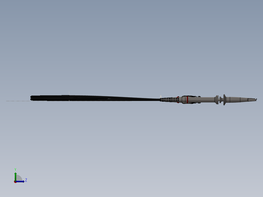 示波器(8)左视图