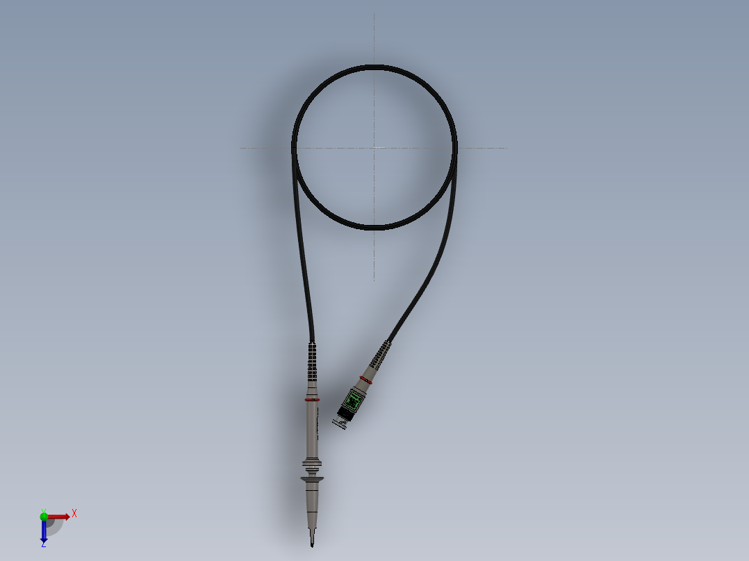 示波器(8)俯视图