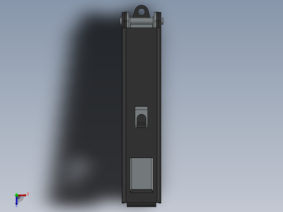 订书机(12)俯视图