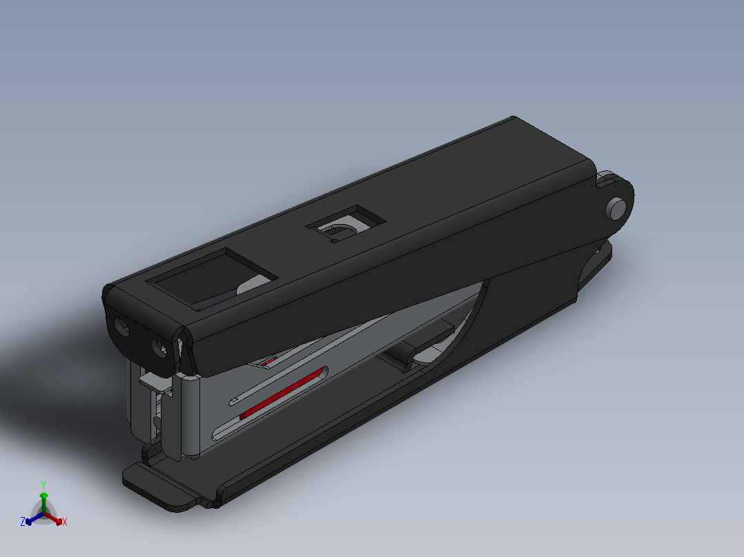 订书机(12)正等轴测图