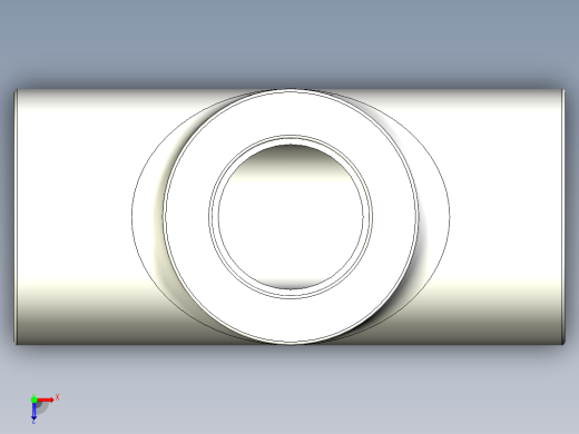 B3004425-1英寸PVC管的三通俯视缩略图