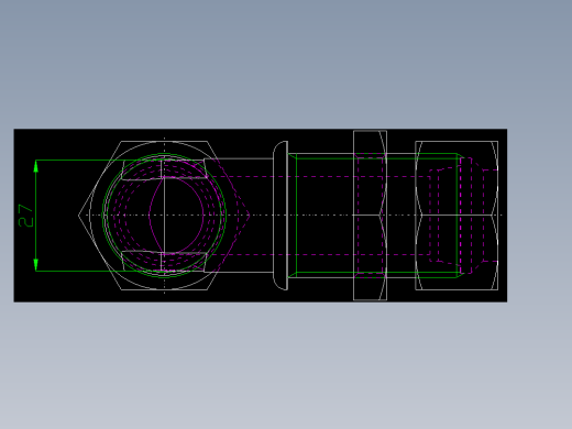 PARKER管接头EO Bulkhead elbow WSV22LCF(16)_top