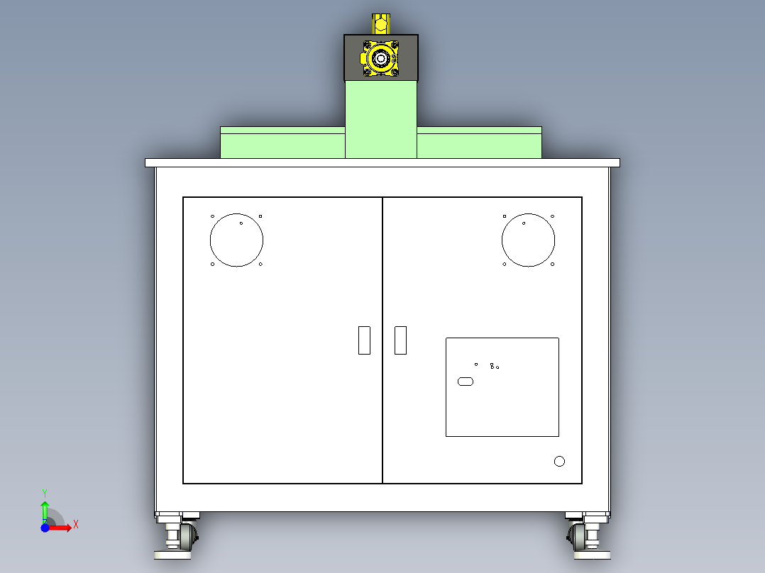 点焊机器人前视图