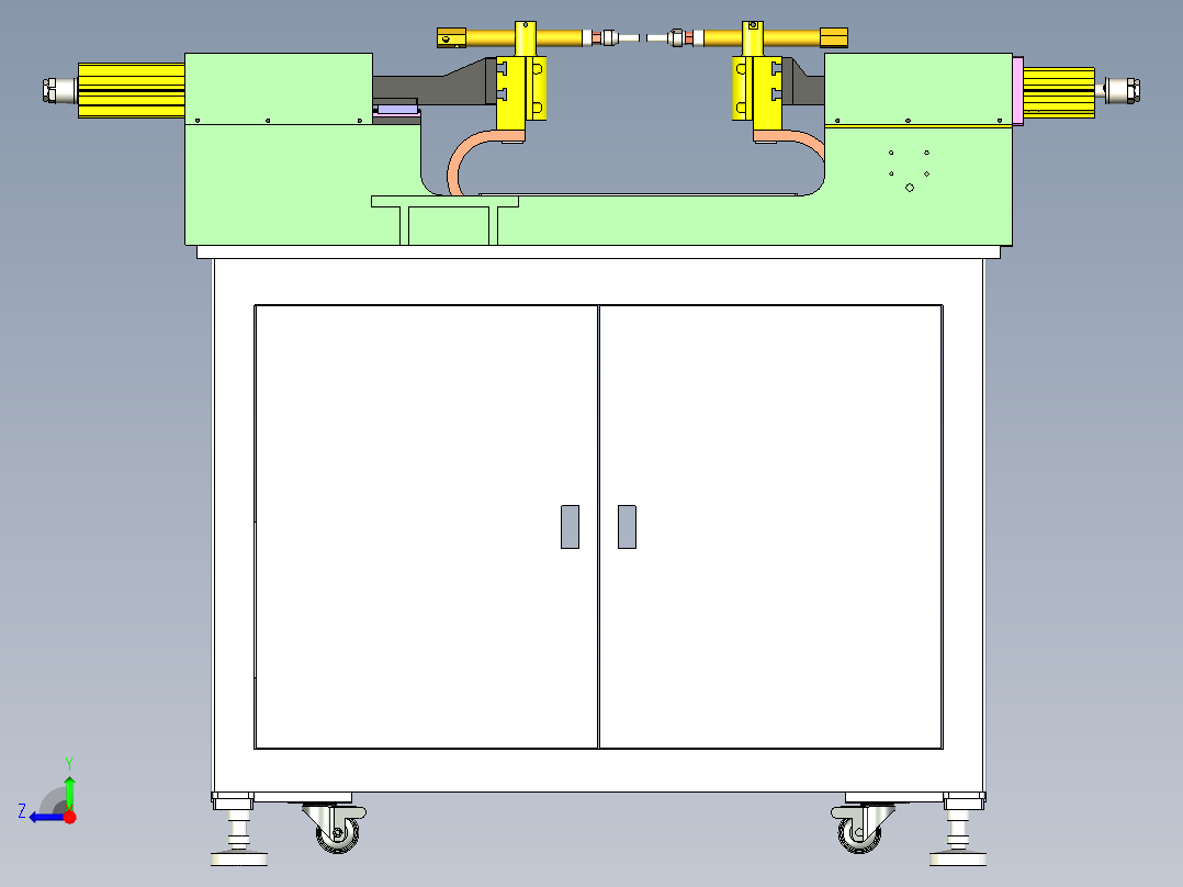 点焊机器人右视图