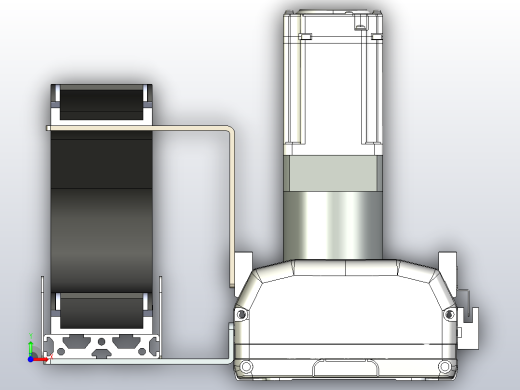 MFM14-BC-400W-3000L齿轮齿条模组MFM14 最大负载88KG前视缩略图