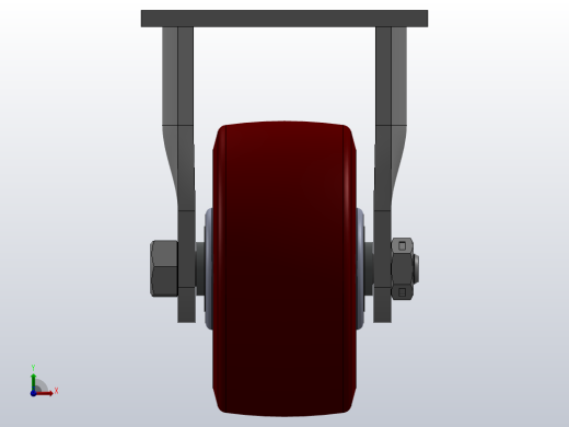 脚轮Colson-4_04108_939前视缩略图