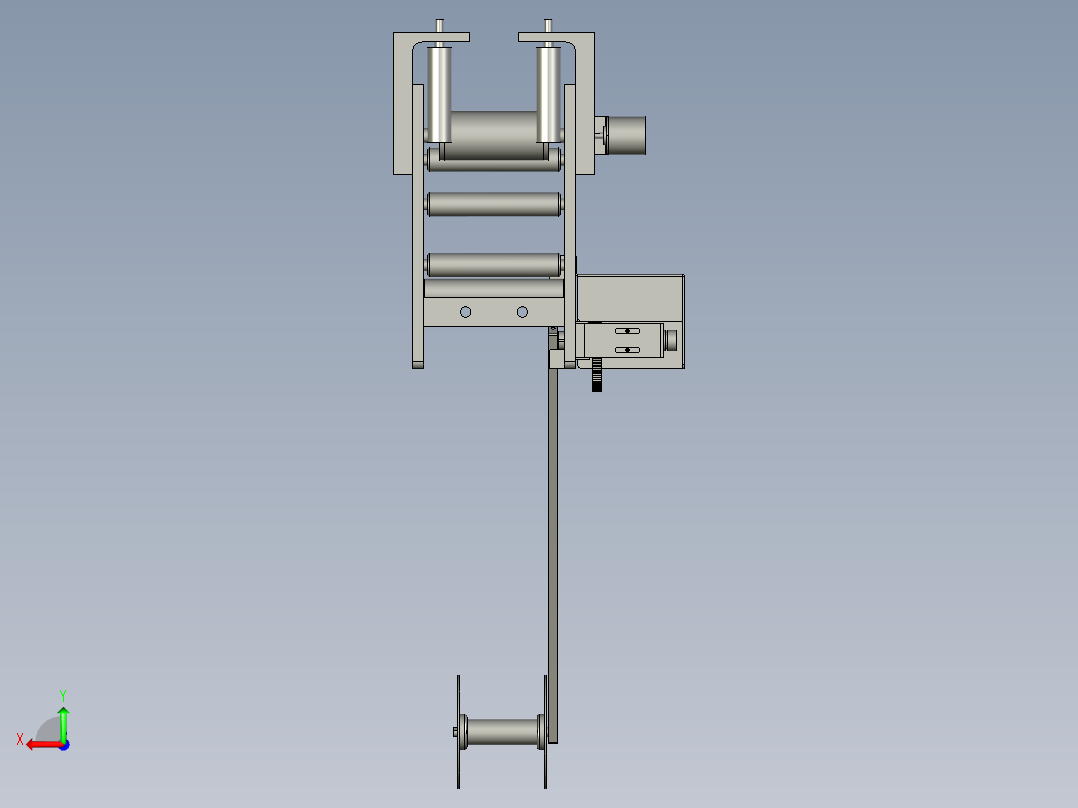 导向机构-XG1后视图