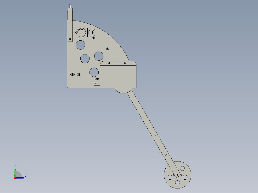导向机构-XG1左视图