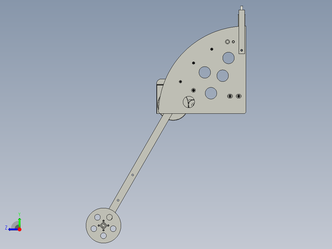 导向机构-XG1右视图