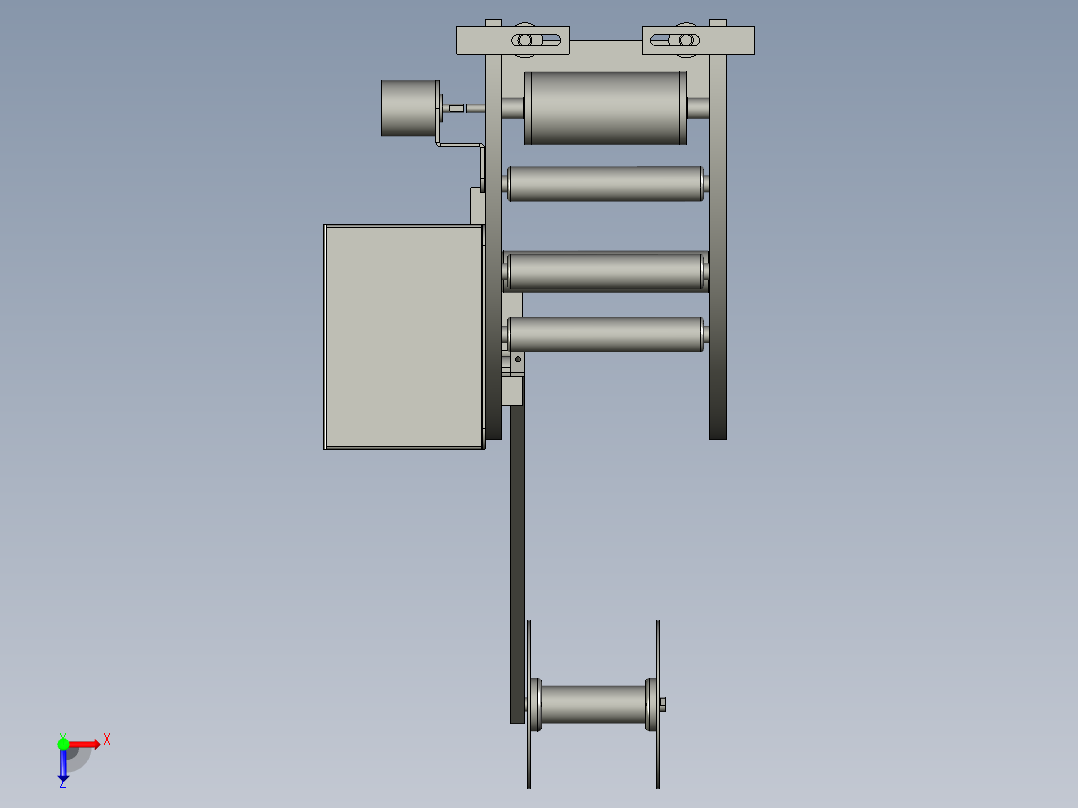 导向机构-XG1俯视图