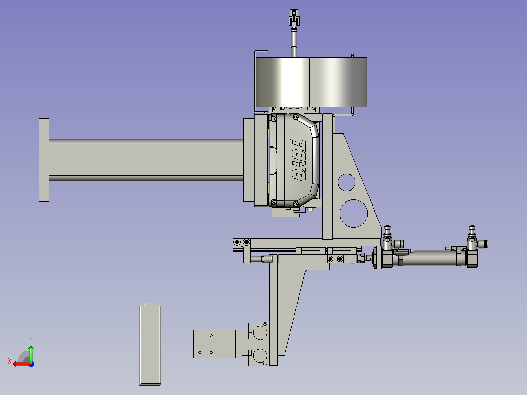 NM16076-02包膜下料机械手后视图
