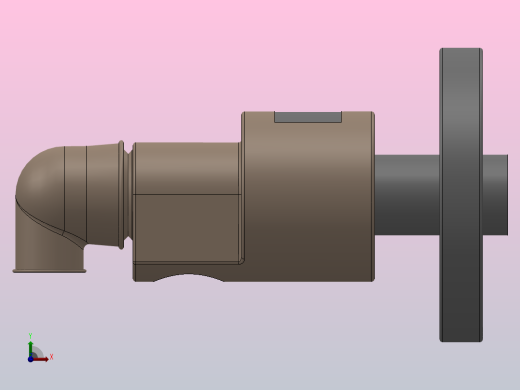 HS-GF型旋转接头[HS-GF15-6]左视缩略图