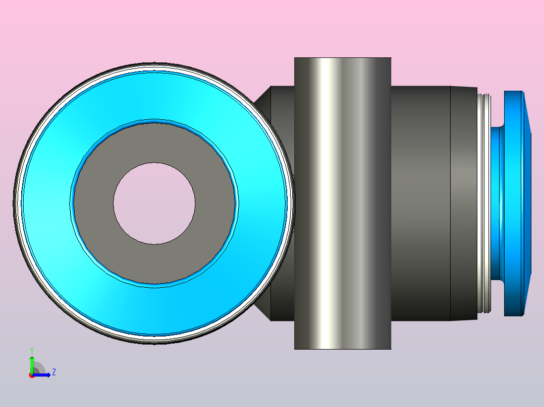快插接头QST-12-10左视图