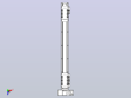 皮带直线轴双滑块型TPA-GCBS-50-P42-L175-LU-M10-N3俯视缩略图