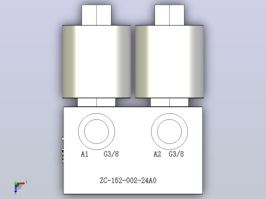 ZC-152-002-24A0切换阀俯视缩略图